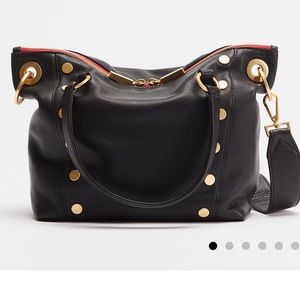 LAST CALL NWT HAMMITT Daniel Medium black/gold FINAL PRICE DROP ✨✨✨✨